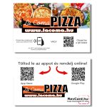4 - Egyedi designnel ellátott Google értékelésgyűjtő NFC kártya QR kóddal és ajándék nyakbaakasztóval (1db)