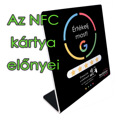 Az NFC kártya előnyei
